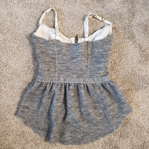Wilfred wool bustier peplum top - Picture 2 of 2